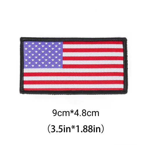 Embroidered Velcro Patches - American Flag