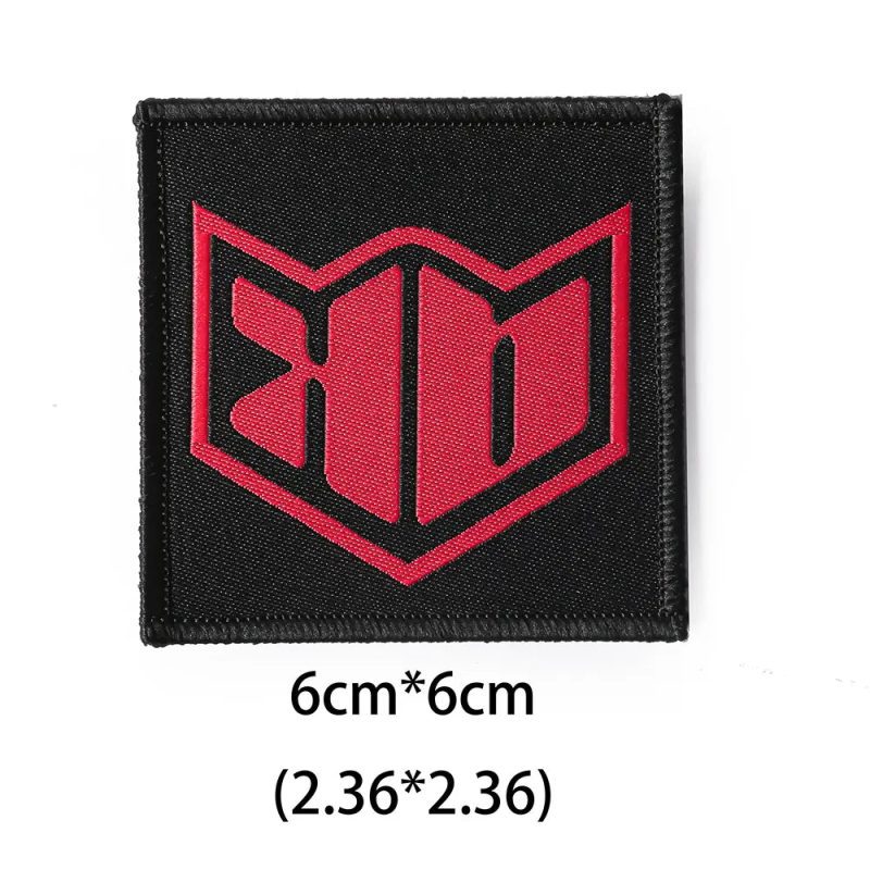 Embroidered Velcro Patches - KB