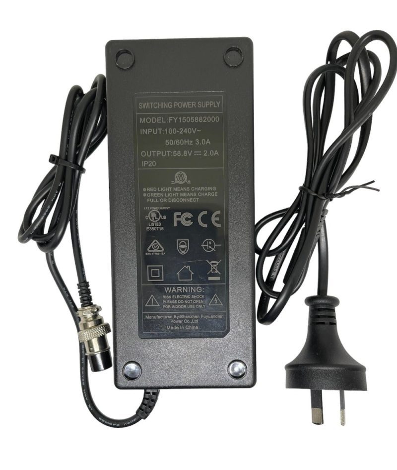 E 52V 2A Charger AU Cr 02 fb3f1eb7 6f81 4807 989a b88c509fcb49