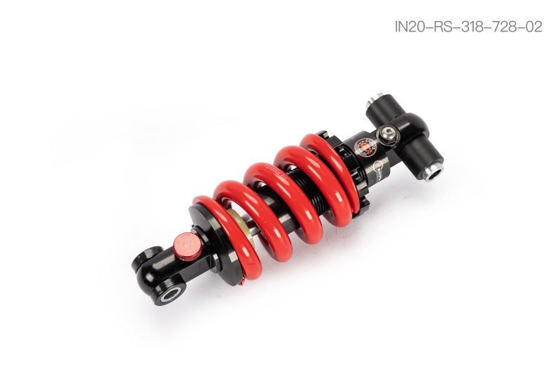 damping adjustable rear suspension for inmotion rs midnight electric scooter