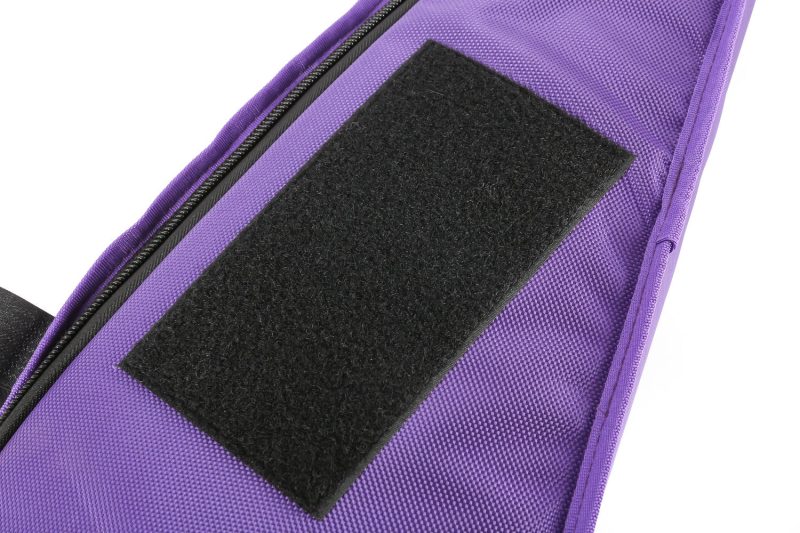 medium pizza bag roadrunner pro close up velcro view purple