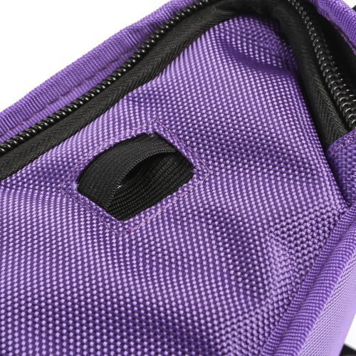 medium pizza bag roadrunner pro close up view purple