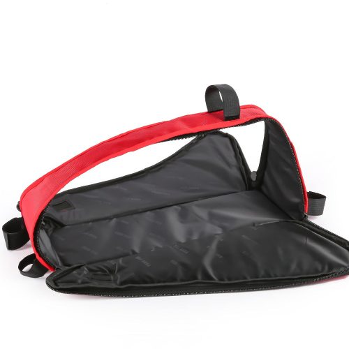 medium pizza bag roadrunner pro opened view red