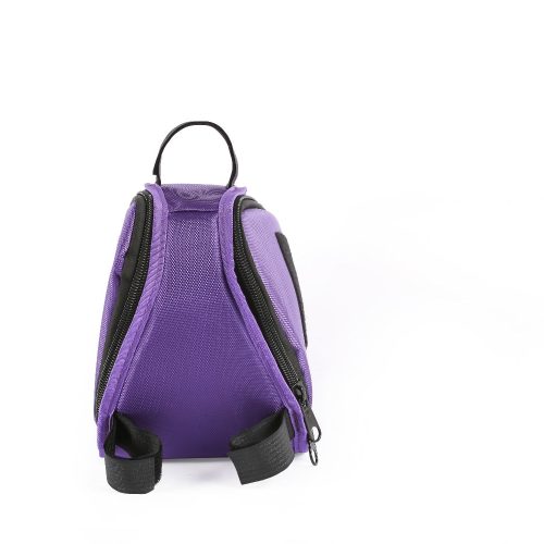 medium pizza bag roadrunner pro rear view purple