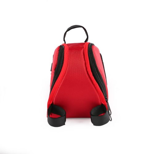 medium pizza bag roadrunner pro rear view red