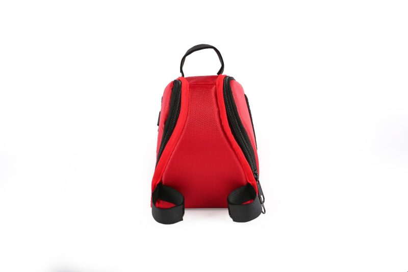 medium pizza bag roadrunner pro rear view red